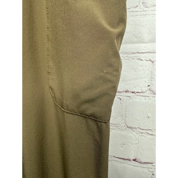 Banana Republic Olive Green Tapered Leg Cargo Pants Womens XL - Picture 6 of 6